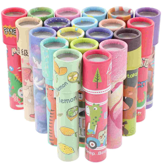 Arjoos Kaleidoscope for Kids | Retro Educational Toy with Metal Body, 3D Pattern | Kaleidoscope with Sky & Plane Design | Perfect Birthday Party Gift for Boys and Girls | Multicolor Variant