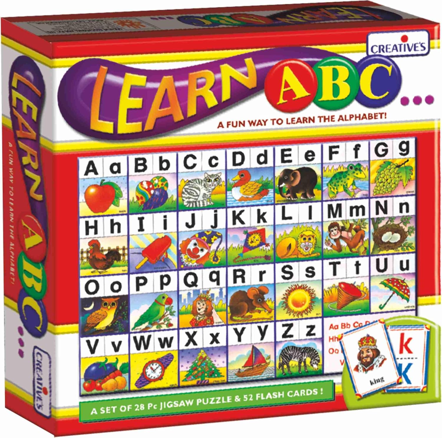 Arjoos | Learn ABC | Learning Letters of Alphabet for Kids | Match Alp ...