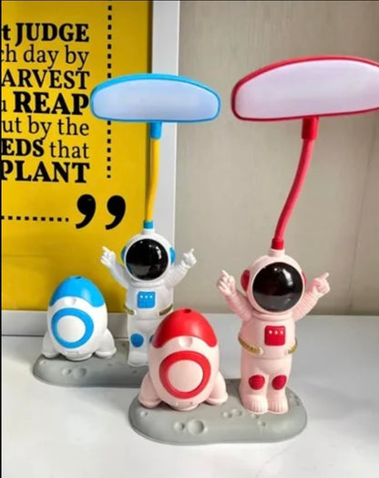 Arjoos | Little LED Desk Light Study Night Table Lamp | SB Charging Cable Table Lamp  (20 cm, Assorted) | Birthday Gifts for Kids - Pack of 1 - ( Ages - 3+ )