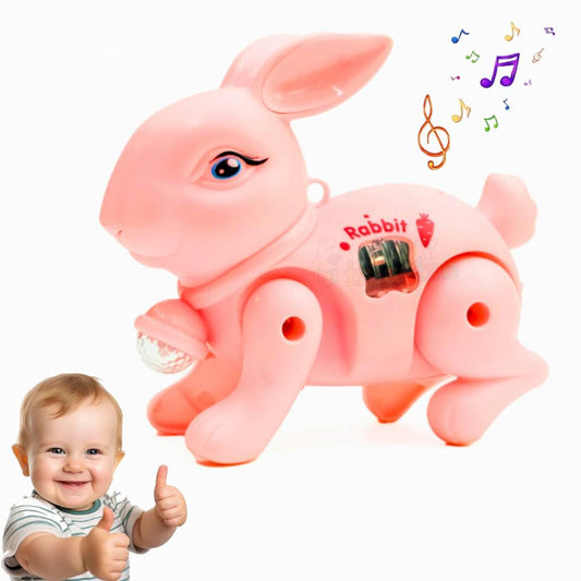 Arjoos | Magical Bunny Music & Light Show Toy | Interactive Rabbit with Songs, Flashing Lights & Dance Moves for Kids | Birthday Gifts for Kids - Pack of 1 - ( Ages - 3+ )