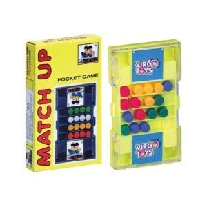 Arjoos | Matchup Pocket Puzzle Strategic Game – Brain Teaser & Traditional Challenging Board Game for Kids & Adults | Birthday Gifts for Kids - Pack of 1 - ( Ages - 3+ )