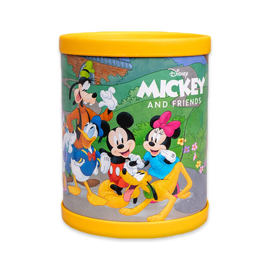 Arjoos | Money Bank Mickey & Friends | Fun Coin Bank for Kids | Perfect for Boys and Girls | Teach Saving Habits | Durable Design | Ideal Gift for Birthdays and Special Occasions | Birthday Return Gifts for Kids - 1 pc