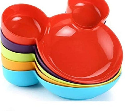 Plastic Unbreakable Micky Mouse Tray (1 Pc)
