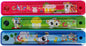 Arjoos | Plastic Pencil Box with Slide Ruler | Birthday Return Gifts for Kids | 1 Pcs | Assorted Colours and Design