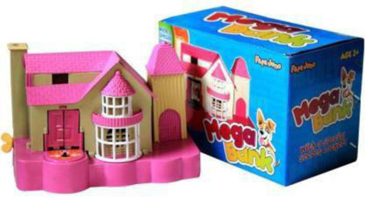 Arjoos | Puppy Dog House Classic Coin Bank Saving Box for Kids | Both Boys And Girls | Multicolour variant | Return Gift For Kids - ( Pack of 1 , Multicolour )