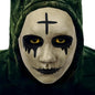 Arjoos | Scary Grey Cross Purge Mask for Halloween – Horror Killer Masquerade Costume for Men | The Purge Anarchy Movie-Inspired Halloween Mask | Pack of 1