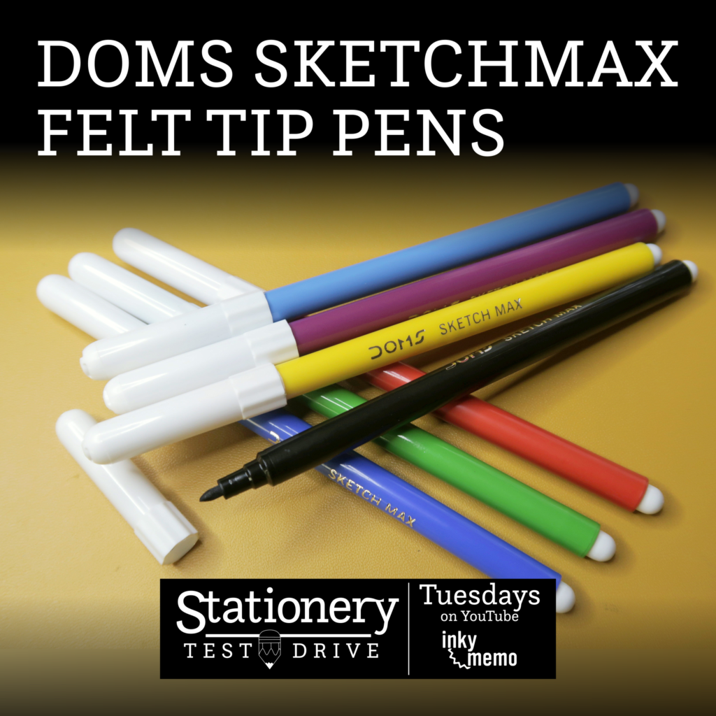 Arjoos | DOMS Sketch Max Water Colour Pens with 14 Shades 5mm | Comes With Hard Plastic Transparent Case | Bright & Intense Colors | Non Toxic Colouring Range, Safe For Children