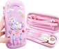 Arjoos | Unicorn Pencil Case for Kids | 3D EVA Cute Pen Pouch | High Capacity Portable Multifunctional Stationery Bag | School Supplies Box | Suitable for Boys and Girls | Return Gifts For Kids .