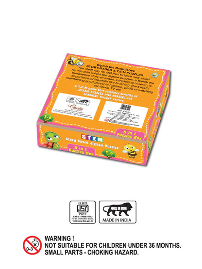 Arjoos | Solve to Learn – Biplob Jigsaw Puzzle | Jigsaw Puzzle For Kids| Birthday Gifts for Kids - Pack of 1 - ( Age - 3 + )