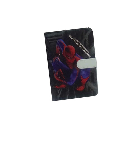 Arjoos |Spider-Man Theme Diary with Magnetic Closure for Kids – Perfect Notebook for Boys and Girls – Great for Writing, Drawing, and Daily Journaling | Return Gifts For Kids - Pack of 1 - ( Multicolour ) .