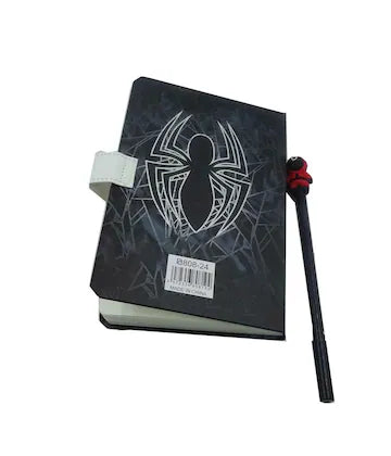 Arjoos |Spider-Man Theme Diary with Magnetic Closure for Kids – Perfect Notebook for Boys and Girls – Great for Writing, Drawing, and Daily Journaling | Return Gifts For Kids - Pack of 1 - ( Multicolour ) .
