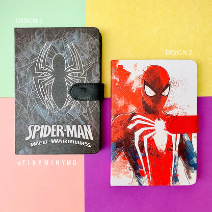 Arjoos |Spider-Man Theme Diary with Magnetic Closure for Kids – Perfect Notebook for Boys and Girls – Great for Writing, Drawing, and Daily Journaling | Return Gifts For Kids - Pack of 1 - ( Multicolour ) .