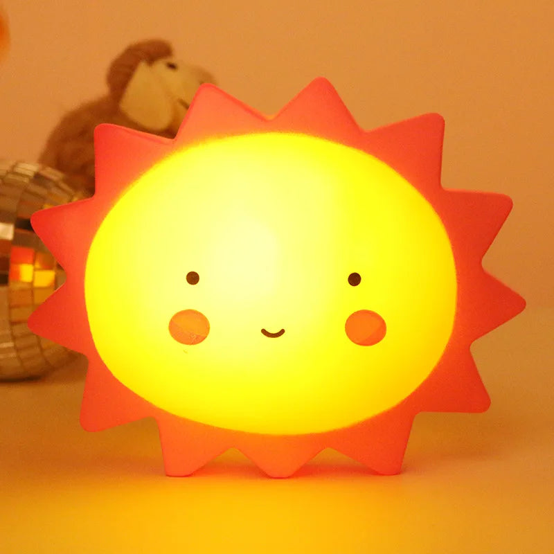 Arjoos Cartoon Sun Night Lights Children s Bedroom Bedside Lamp Bu Arjoos Toys Party supplies Return gifts