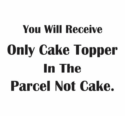 Arjoos | World's Best Dad - Cake Topper  (Black Pack of 1) | Elegant Black Design, Perfect for Birthdays & Celebrations | Party supplies Kit For  Birthday Parties .