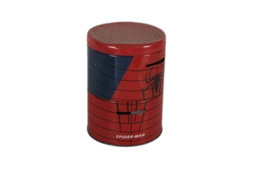 Arjoos | piggy Bank Made Aluminum Spiderman & captain america piggy bank || varient: blue & Red || pack of 1