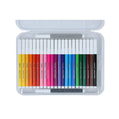 Arjoos | DOMS Aqua 24 Shades Watercolour Sketch Pen Set | Stationery Kit For Kids | Birthday Gifts for Kids - Pack of 1 - ( Ages - 3+ )