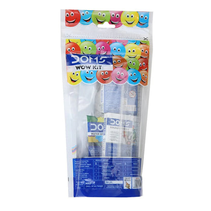 Arjoos | Doms Stationery Wow Kit | Premium Stationery Set for School, Office, & Crafting | Birthday Gifts for Kids - Pack of 1  -  ( Ages - 3+ )