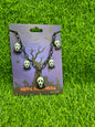 Arjoos| Halloween Ghostface Charm Necklace.