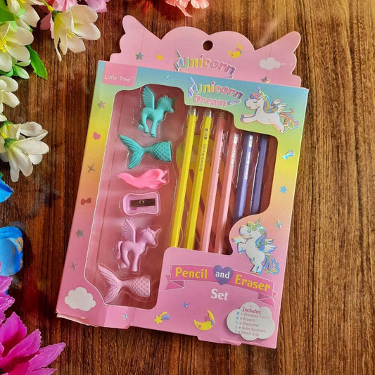 Unicorn theme stationary Kit