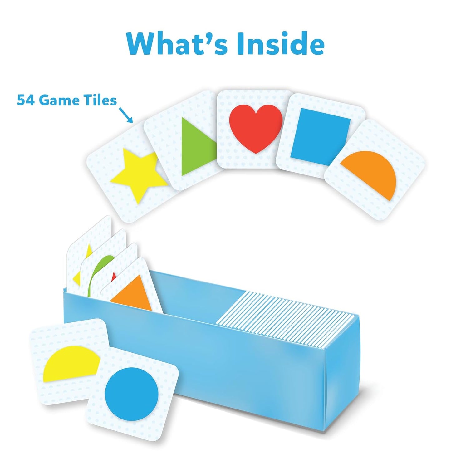 Arjoos | Skillmatics Connectors Shapes and Colors | Paper card game | Fun Learning Game of Connections | Strategy & Matching | Ages 3 to 6 .
