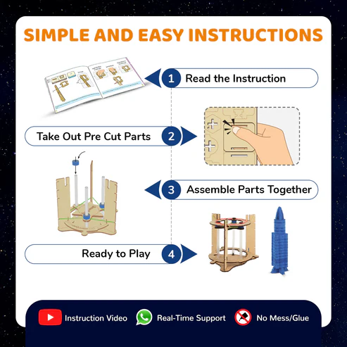 Arjoos | Smartivity Space Rocket | 6-10 years