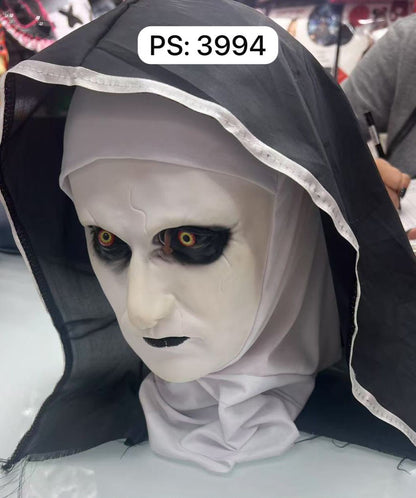 Arjoos| Scary Demonic Nun Halloween Mask