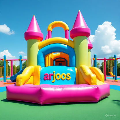 Arjoos Bouncing Castle – Safe, Colorful & Fun Inflatable Rental Near You | Exclusively in Bangalore | 10x15 Feet