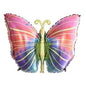 Arjoos|Butterfly  Single Foil- Balloon For birthday decoration,theme Party supplies Kit For Birthday Parties - ( Pack of 1 , Multicolour)
