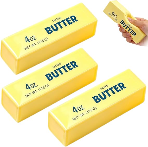 Arjoos|Cute Butter Shape Squishy toy