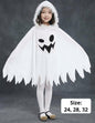 Arjoos|  White Cloak Halloween Costume | Free Size | Sheen And Shine