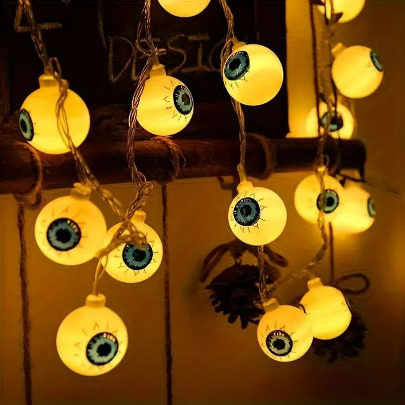 Arjoos|  Halloween Eyeball LED String Lights