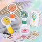 Arjoos| Multicolour Mini Portable Usb Hand Fan