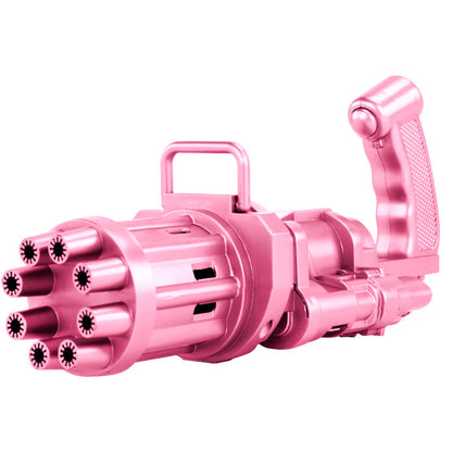 Arjoos | Electrical Mini Gatling Bubble Gun for Colorful Bubbles, Assorted Colors