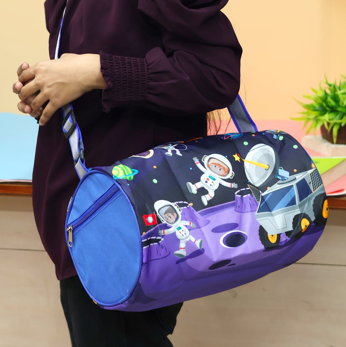 Duffle/Gym Bag for kids in vibrant design and theme