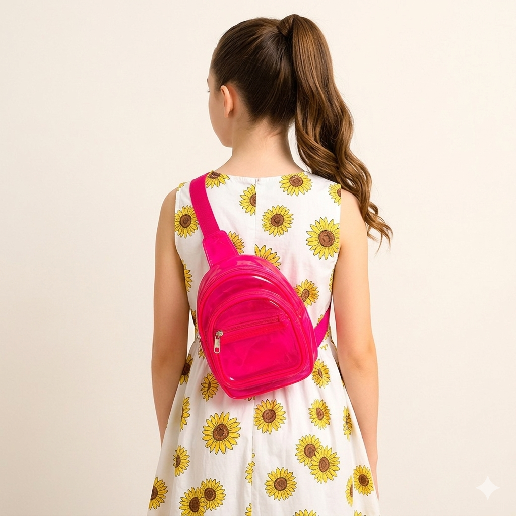 Neon Jelly Crossbody/shoulder/ chest Bag