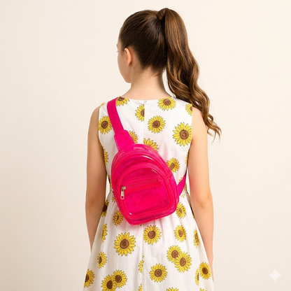 Neon Jelly Crossbody/shoulder/ chest Bag