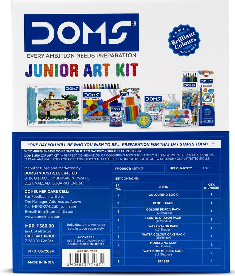 Arjoos|Doms Junior Art Kit