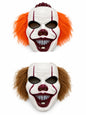 Arjoos| Scary Halloween clown mask. Scary Party Face Cover for Halloween, Cosplay & Pranks – Spooky Mask for Adults & Teens | Pack of 1