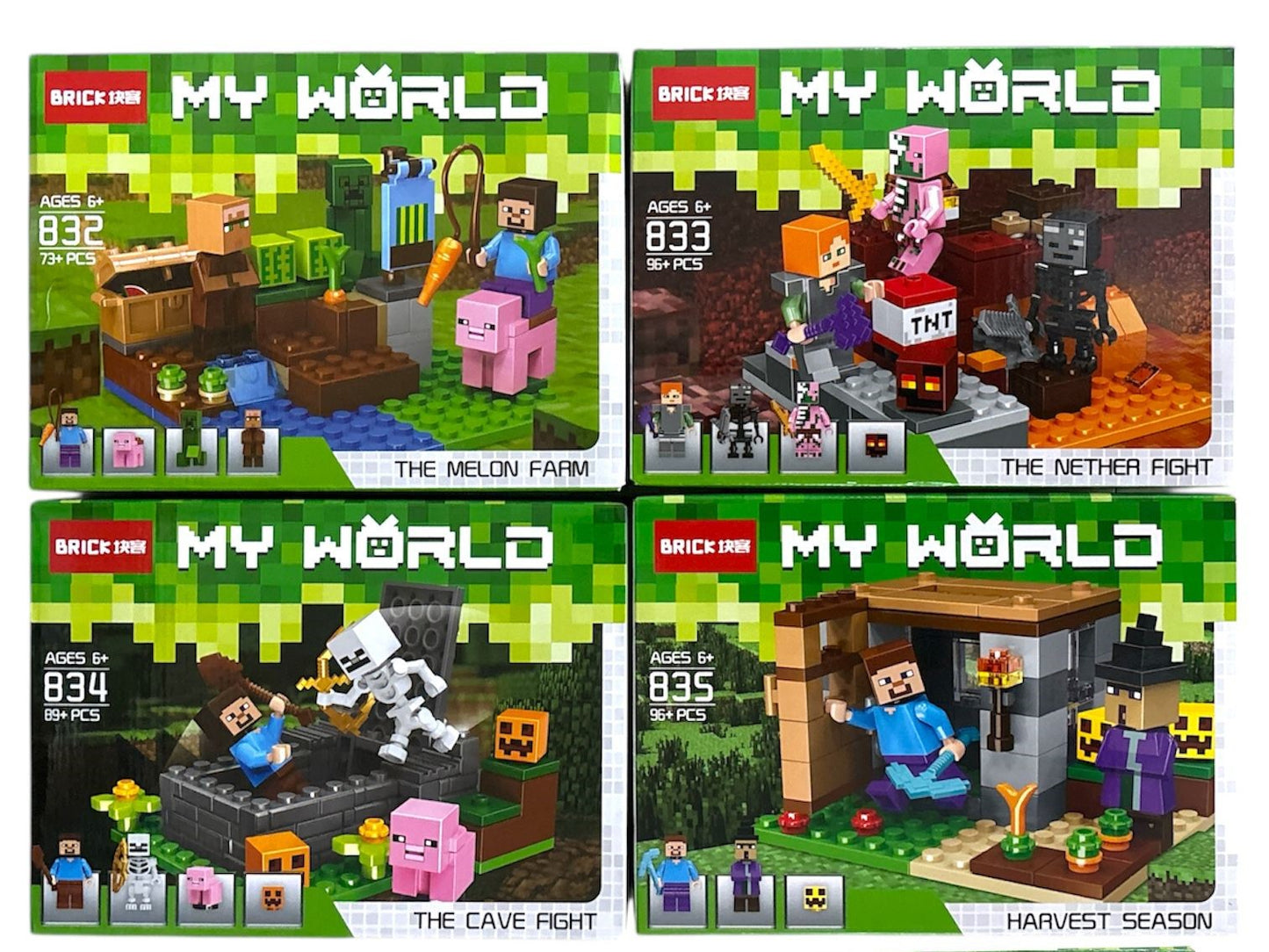 Arjoos My world Blocks/Bricks -Minecraft Building Blocks