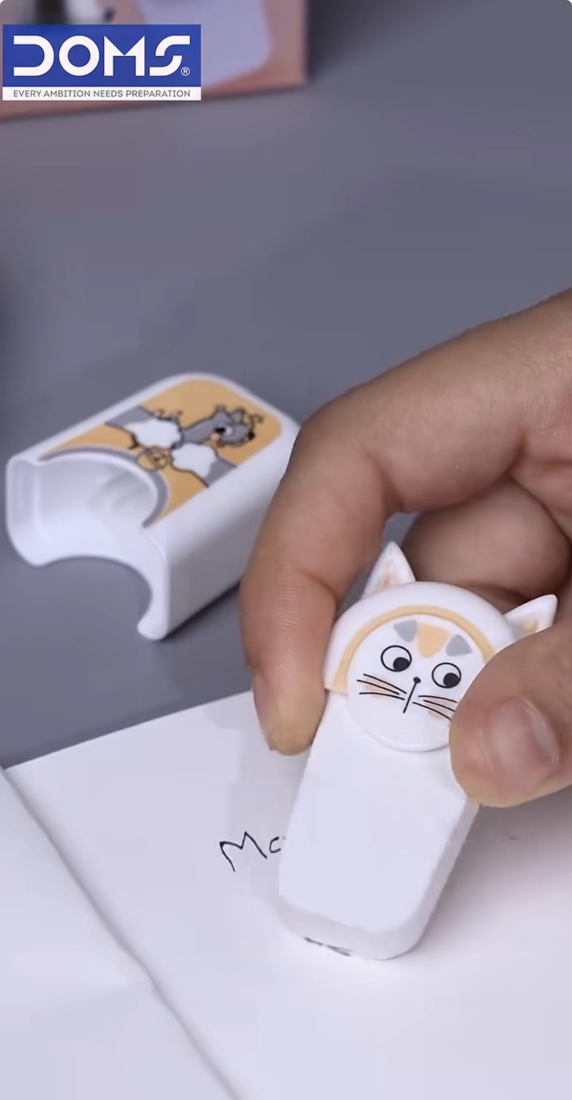 Arjoos| Cartoon Doms Cool Crew Character Shaped Erasers, Eraser Type
