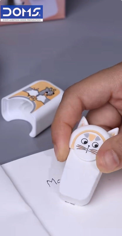 Arjoos| Cartoon Doms Cool Crew Character Shaped Erasers, Eraser Type