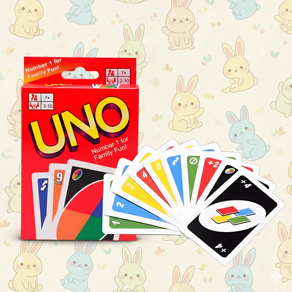 Uno cards multiplayer game for kids and adults