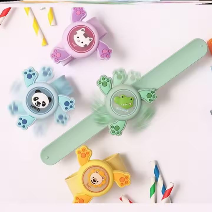 Cute Designs 3-in-1 Cartoon Spinner Wristband