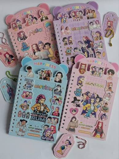 Arjoos | K-pop Demon hunters Stickers book